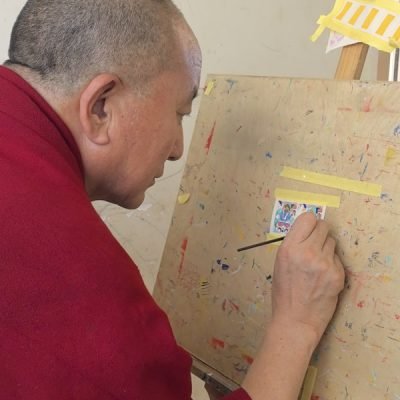 How a Thangka Is Made: The Full Process